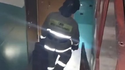 Мужчина пострадал при пожаре в Темиртау