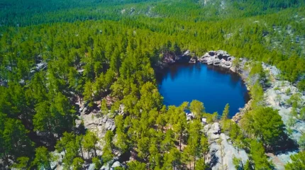 Ребёнок пропал на Чёртовом озере в лесах Каркаралинска