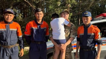 Қарқаралы маңында орманда жоғалған бала аман-есен табылды