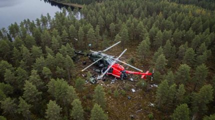 Финляндияда екі тікұшақ соқтығысты