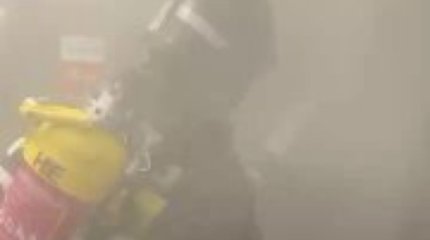 Торговый дом загорелся в Усть-Каменогорске