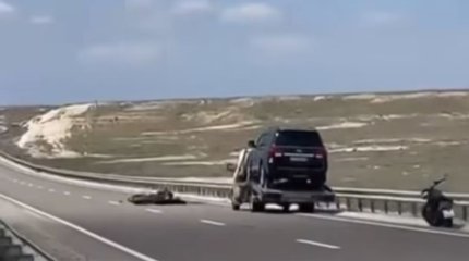 Мотоциклист разбился насмерть на трассе в Магистауской области