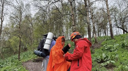 Туристов пришлось спасать с высоты 2240 метров горы Кок Жайлау