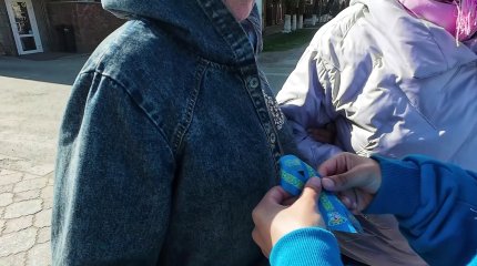 Қызылжарлық еріктілер 10 мыңға жуық лентаны халыққа тарту етпек