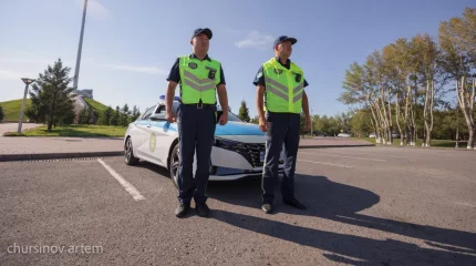 Енді жарысқа баратын оқушыларды полиция бақылайды