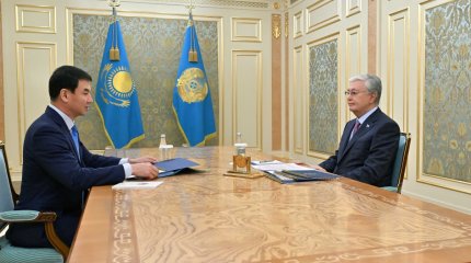 Токаев дал ряд поручений новому акиму Алматы