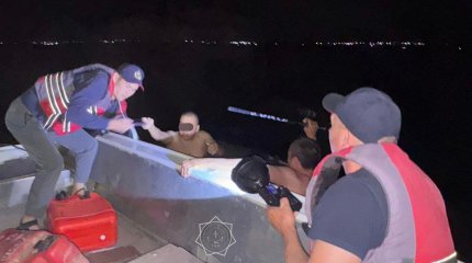 Двух рыбаков спасли на Шардаринском водохранилище