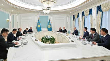 Глава государства принял председателя совета директоров CITIC Group Си Гохуа