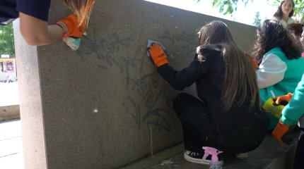 В Костанайской области с начала акции «Вандализмге жол жоқ» очистили 7 памятников