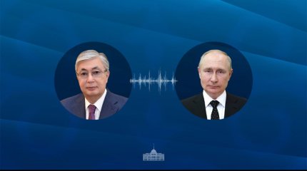 Токаев и Путин обсудили сотрудничество в энергосфере