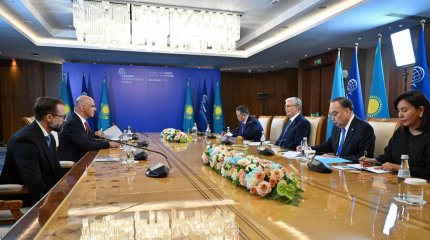 Токаев принял Генерального секретаря Совета Европы