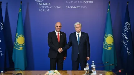 Қасым-Жомарт Тоқаев Еуропа Кеңесінің Бас хатшысы Ален Берсені қабылдады