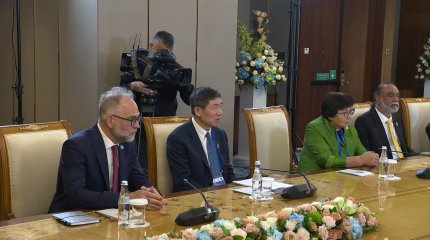 Президент БҰҰ-ның жоғары өкілдерімен кездесті