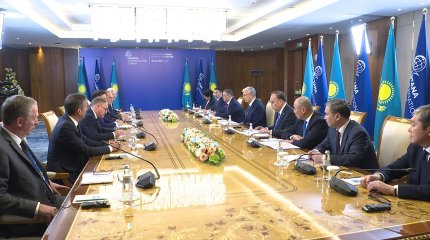 Касым-Жомарт Токаев принял министра-делегата по внешней торговле Франции