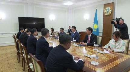 Ерлан Карин встретился с представителем Отдела пропаганды ЦК Компартии Китая