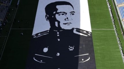 Астанада 600-ден астам бала Жеңіс күніне арнап ерекше портрет жасады