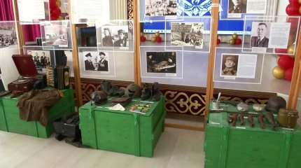 Передвижной музей времен ВОВ организовали в Караганде