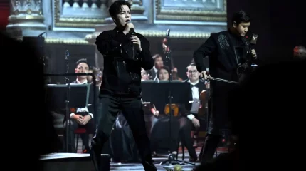 Димаш Қазақстан мен Вьетнам президенттерінің алдында өнер көрсетті