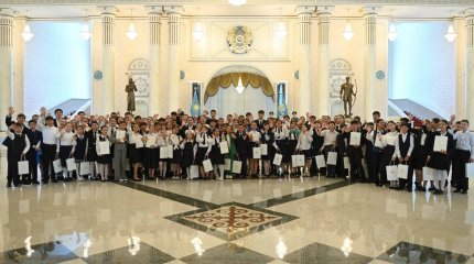 «Ақорда» резиденциясында балаларға экскурсия ұйымдастырылды