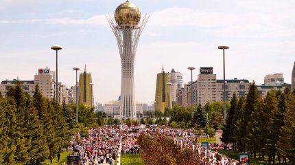 Парад клоунов прошел в Астане