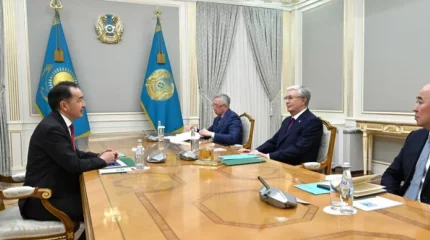 Мемлекет басшысы Бақытжан Сағынтаевты қабылдады