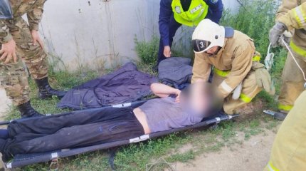 ТЖМ құтқарушылары Ақмола облысында ер адамды газдан уланудан құтқарды