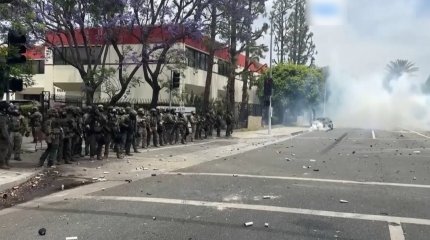 Войска Трампа в Лос-Анджелесе: Национальная гвардия, протесты и столкновение властей