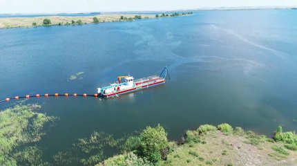 Астана су қоймасын 55 жылдан кейін алғаш рет тазарту жұмысы басталды