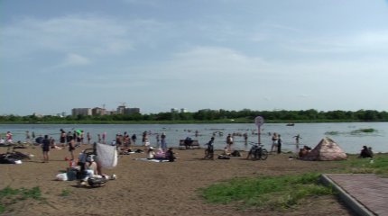 Елордада шомылу маусымы басталды