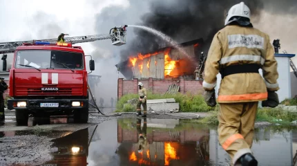 Алматыда өртке оранған үйден ер адамның мәйіті табылды