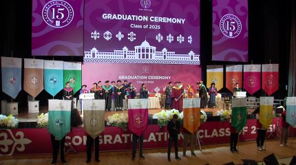 В Nazarbayev University состоялся торжественный выпуск 11-ой когорты