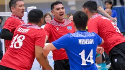 Қазақстан құрамасы волейболды отырып ойнаудан Азия чемпионы атанды