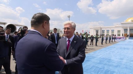 ҚХР Төрағасы Си Цзиньпин Қазақстанға ресми сапармен келді