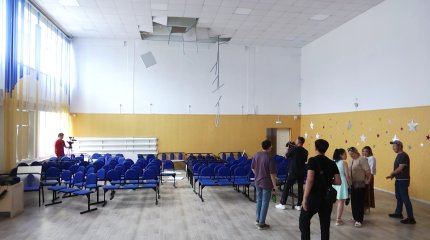 Қызылжарда түлектермен қоштасу рәсімінде мектептің төбесі құлады