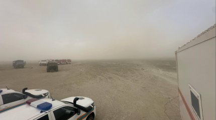 Атырауда батыстан соққан желдің екпіні күшеюде