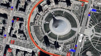 Проезд вокруг «Хан Шатыра» перекроют в Астане