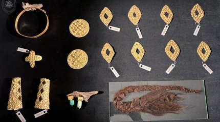 Сакское золото и оружие нашли в Туве