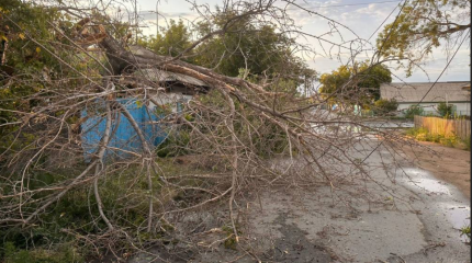 Удар стихии: 17 пострадавших, один погибший, около 70 поврежденных зданий