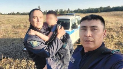 7 жастағы бала орманнан табылды