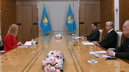 Президент «Эгмонт» қаржылық барлау бөлімшелері тобының төрағасымен кездесті