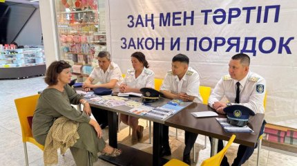 Петропавлда "Заң және тәртіп керуені" акциясы басталды