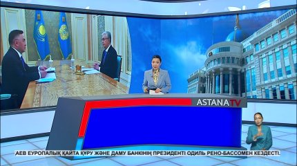 Президент Жоғарғы сот төрағасы Асламбек Мерғалиевті қабылдады