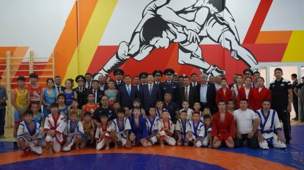 Ақмола облысының ауылында қайтарылған активтер қаражаты есебінен балалар мен жасөспірімдер спорт мектебі салынды