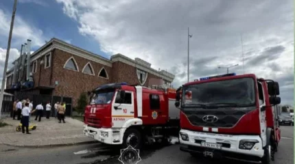 Астанада екі адам өрттен құтқарылды