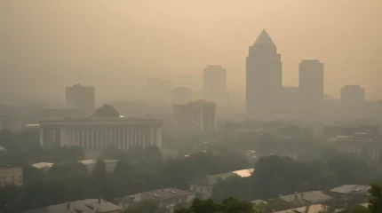 Екі қалада ауа ластанады