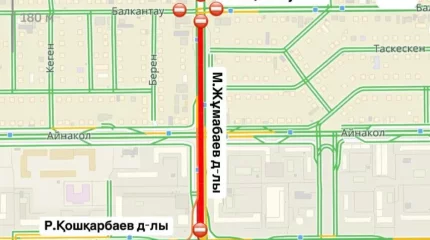 Астанада М.Жұмабаев даңғылының бір бөлігі жөндеуге жабылады