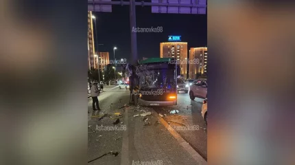 Автобус жолдағы бағанаға соққан: 8 жастағы қыз өмір бойына мүгедек болып қалды