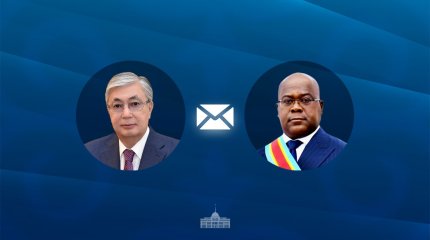 Мемлекет басшысы Конго Демократиялық Республикасының Президентіне құттықтау жеделхатын жолдады