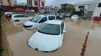 Түркияның бір қаласы түгелімен су астында қалды