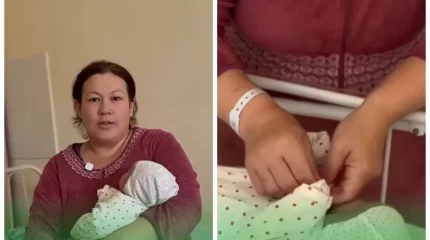 Маңғыстауда 35 жастағы келіншек 12-сәбиін дүниеге әкелді